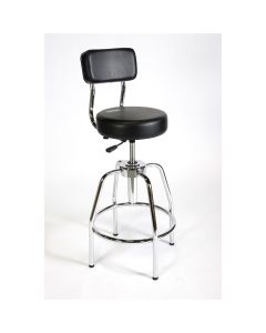 CHAIR, WORKBENCH VINYL SEAT/BACK