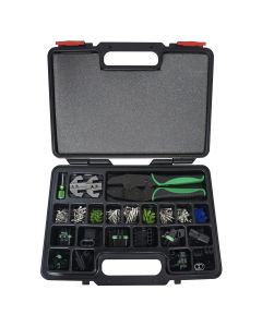 220 Piece Interchangeable Ratcheting Crimping Set