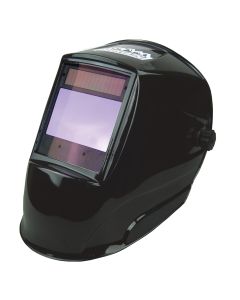 Stealth Black Matte, Nylon Welding Helmet with Mountain Logo