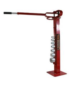 Metal Bender, Space Saver, with 44" Telescoping Handle, Seven Adapters, 1" to 3"