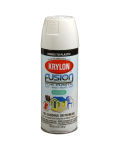 Krylon Fusion for Plastic; Dover White; 12 oz. Aerosol