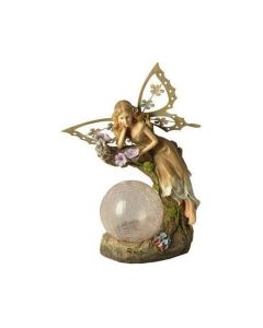 Garden Fairy with Globe LED