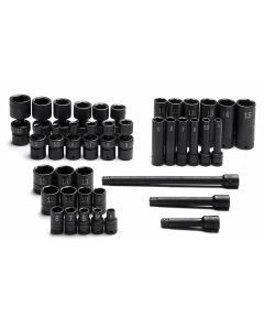 39 Piece 1/4" Drive Metric High Visibility Impact Socket Superset