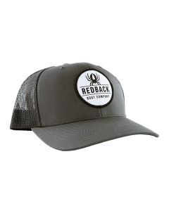 Redback Boots Retro Trucker Hat w/ Patch - Charcoal