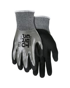 MCR Safety Cut Pro 13 Gauge Hypermax, Shell Foam Nitrile Palm Over Flat Nitrile Dip