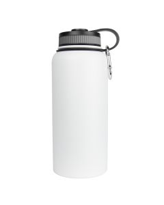 Stainless Steel Water Bottle, White