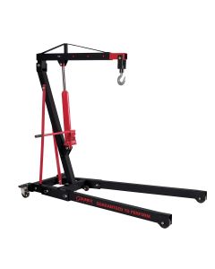 2 Ton Folding Engine Crane w/ Dual Pu