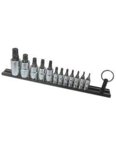 VIM Tools 12-Piece Torx Plus Driver Set on Black Magrail