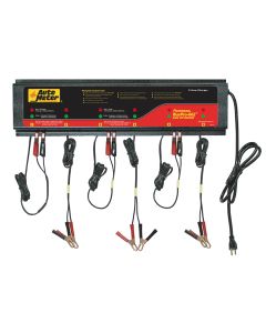 AGM Optimized Smart Battery Charger - 6 Channel, 230v 5 amp
