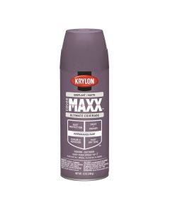 Krylon Covermaxx Paint+Primer; Matte Eggplant; 12 oz. Aerosol