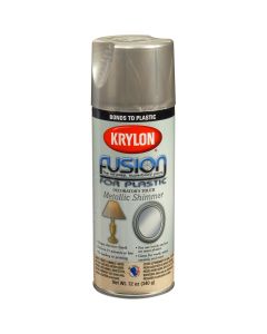 Krylon Fusion for Plastic; Nickel Shimmer; 12 oz. Aerosol