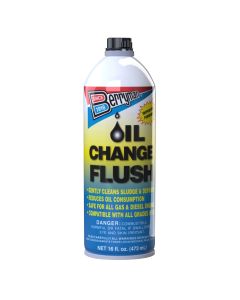 12PK Oil Change Flush - 16 fl. Oz. Pour Can