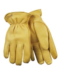 DEERSKIN DRIVER, HEATKEEP LINING, XL