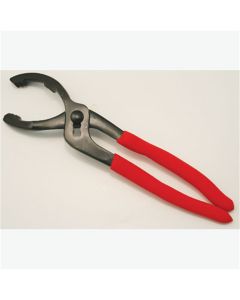 Oil Filter Wrench, Offset Pliers Style, 2-1/2" to 4-5/8",  Vinyl Coated Handles