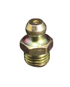 Grease Fitting M8 x 1 , Straight, OAL 16mm max, 5-pk