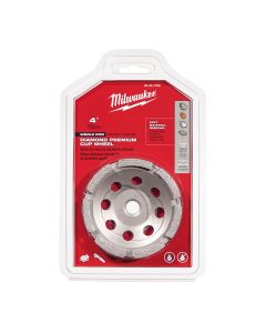 4" Diamond Cup Wheel Single Row