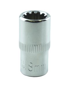 8mm x 1/4 in. Drive Spline Socket (EA)