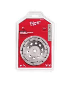5" Diamond Cup Wheel Double Row