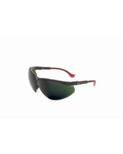 Safety Glasses, Genesis Xc, Black Frame, Shade 5 Ultra-dura Hc Lens, Made In U.s.a.