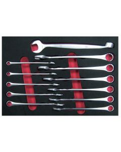 12 Piece High Torque 90 Degree Offet Box / Open End Wrench Set