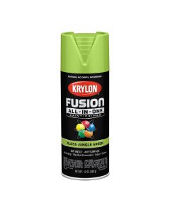 Krylon Fusion All-In-One Paint + Primer, Gloss Jungle Green