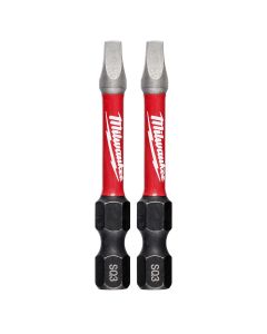 SHOCKWAVE 2" Impact Square Recess #3 Power Bits (2 PK)