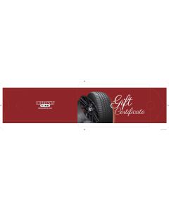 Gift Certificate Envelopes by Discount Tire (Pack of 25)