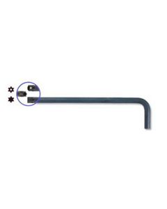 Torx Wrench, ProHold, T40, Long Length, L Shape, 4.9" Long, with Hang Tab