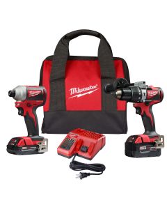 Milwaukee M18 Brushless Hammer Drill/Impact Driver 2-Tool Combo Kit