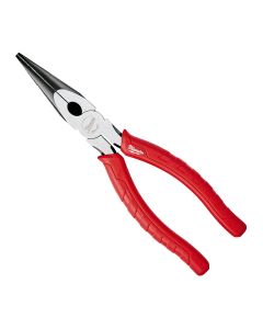 Milwaukee 8 in. Comfort Grip Long Nose Pliers