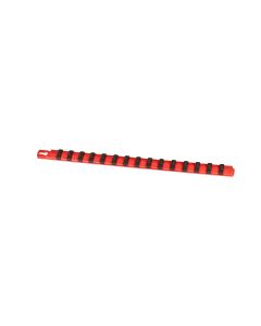 18 in. Socket Organizer, Red w/ 1/4 in. TwistLock Clips