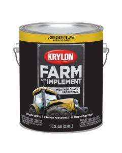 Krylon Farm/Implement; John Deere Yellow; 128 oz. Gallon