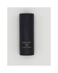 Deep 1/2" Drive 21mm Thinwall Socket