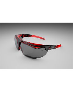 Uvex Avatar Glasses Otg Blk/red, Gray Hc
