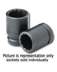 1-1/16" 3/4" Drive 12-Point Std ThinWall Impact Socket