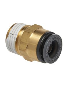 Straight Male Connector 3/8 IN Tube X 3/8 IN NPT (2)