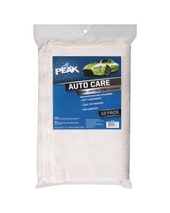 Peak Auto Care Terry Towels (Pack of 12)