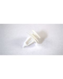 White Nylon Door Trim Panel Retainer Bottom Head Diameter 23/32" (100/Bag)