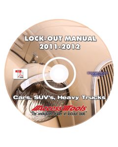 Car Opening Tools Manual On CD-ROM