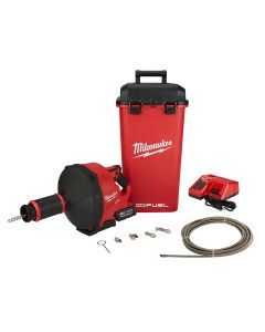 Milwaukee M18 Drain Snake Kit w/ CABLE DRIVE Kit