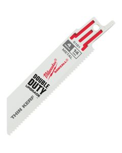 Milwaukee 5-Pack of 4 with 14 TPI Metal Cutting SAWZALL Reciprocating Saw Blades