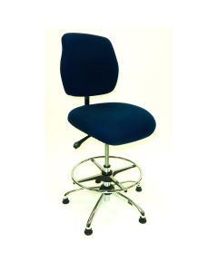ESD Chair - Medium Height -  Deluxe Blue