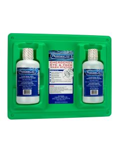 Eyewash Station, Double 32 oz. Screw Cap Bottle