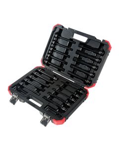 Sunex Tools 20-Piece 1/2 in. Drive Impact Hex Driver Master Set - 6 in. Long