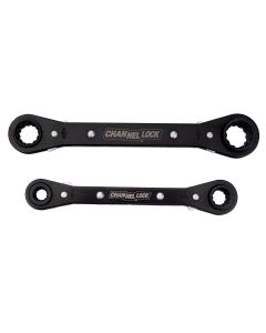 CHANNELLOCK 4-in-1 2-piece Fractional SAE Ratcheting Wrench Set