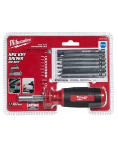 Milwaukee 10-in-1 Metric HEX Key Driver w/ Bits
