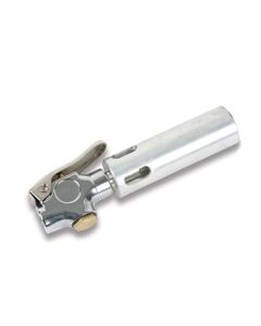 Full flow air blow gun with safety nozzle