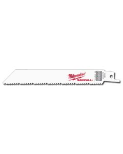 Milwaukee 6 in. 8/12 TPI SAWZALL Blades (50 Pk)