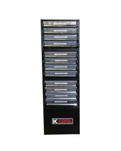 Tower Storage Cabinet 1 base/3 sliding drawers