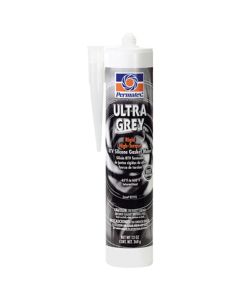 Ultra Grey Rigid High-Torque RTV Silicone Gasket Maker, 13 Ounce Cartridge, Case of 6 Cartridges
